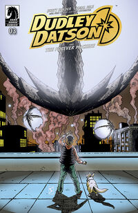 Cover image for Dudley Datson and the Forever Machine #3 (Jamal Igle Variant Cover)