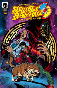 Cover image for Dudley Datson and the Forever Machine #3 (Steve Elli Variant Cover)