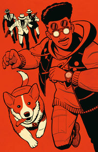 Cover image for Dudley Datson and the Forever Machine #1 (Cliff Chiang Variant Cover)