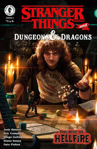 Cover image for Stranger Things and Dungeons & Dragons: The Rise of Hellfire #1
