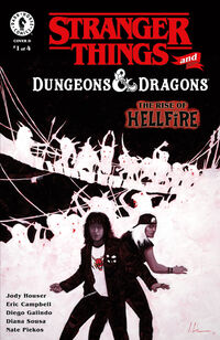 Cover image for Stranger Things and Dungeons & Dragons: The Rise of Hellfire #1 (Jeremy Wilson Variant Cover)