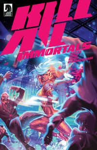 Cover image for Kill All Immortals #3 (Mateus Manhanini Variant Cover)