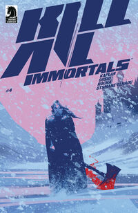 Cover image for Kill All Immortals #4 (Jacob Philips Variant Cover)