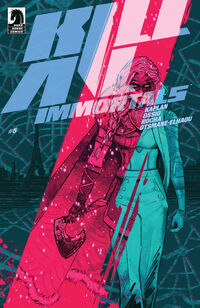 Cover image for Kill All Immortals #5 (Skylar Patridge Variant Cover)