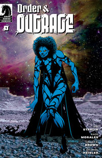 Cover image for Order and Outrage #1 (Jim Starlin Variant Cover)