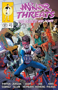 Cover image for Minor Threats: The Fastest Way Down #2 (Scott Hepburn Variant Cover - Foil)