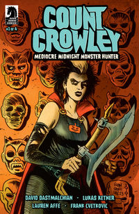 Cover image for Count Crowley: Mediocre Midnight Monster Hunter #1 (Francesco Francavilla Variant Cover)