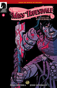 Cover image for Miss Truesdale and the Fall of Hyperborea #4 (Wes Craig Variant Cover)
