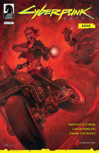 Cover image for Cyberpunk 2077: XOXO #1 (Fabrizio De Tommaso Variant Cover)