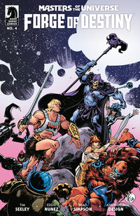 Cover image for Masters of the Universe: Forge of Destiny #4 (Tom Fowler Variant Cover)