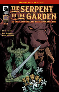 Cover image for The Serpent in the Garden: Ed Grey and the Last Battle for England #3