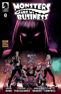 Cover image for Monsters Are My Business #4