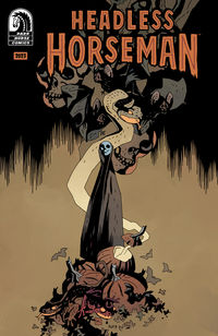 Cover image for Headless Horseman Halloween Annual (2023) (Mike Mignola Variant Cover)