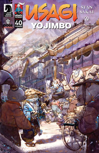 Cover image for Usagi Yojimbo: Ice and Snow #5 (Jared Cullum Variant Cover)