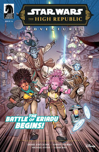 Cover image for Star Wars: The High Republic Adventures Phase III #14 (Elisa Romboli Variant Cover)