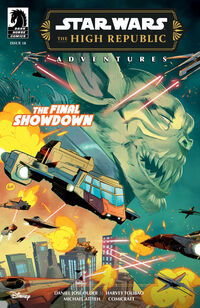 Cover image for Star Wars: The High Republic Adventures Phase III #18 (French Carlomagno Variant Cover)