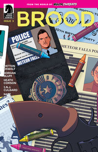 Cover image for From the World of Minor Threats: The Brood #3 (I.N.J. Culbard Variant Cover)