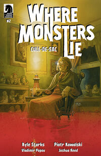 Cover image for Where Monsters Lie: CULL-DE-SAC #2 (Tyler Crook Variant Cover)