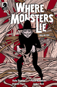 Cover image for Where Monsters Lie: CULL-DE-SAC #3 (Evan Dorkin Variant Cover)