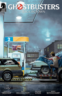 Cover image for Ghostbusters: Back in Town #1 (Steve Morris Variant Cover)