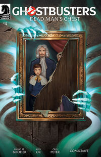 Cover image for Ghostbusters: Dead Man's Chest #4 (Monika Sznajder Variant Cover)