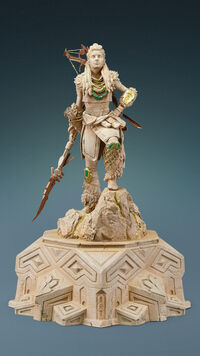 Cover image for Horizon Forbidden West: Meridian City Aloy Statue