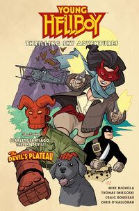 Cover image for Young Hellboy: Thrilling Sky Adventures HC