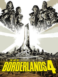 Cover image for The Art of Borderlands 4 HC