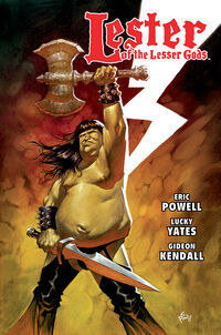 Cover image for Lester of the Lesser Gods HC