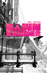 Cover image for Dawnrunner #1 (Evan Cagle Foil Variant Cover)
