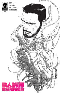 Cover image for Dawnrunner #3 (Evan Cagle Variant Cover)