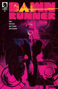 Cover image for Dawnrunner #5 (DIS.PATER Variant Cover)