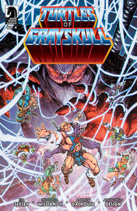 Cover image for Masters of the Universe/Teenage Mutant Ninja Turtles: Turtles of Grayskull #4