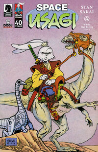 Cover image for Space Usagi: White Star Rising #1