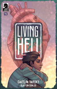 Cover image for Living Hell #4