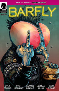 Cover image for From the World of Minor Threats: Barfly #1 (Ryan Browne Variant Cover)