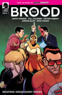 Cover image for From the World of Minor Threats: The Brood #1 (Kevin Maguire Variant Cover)