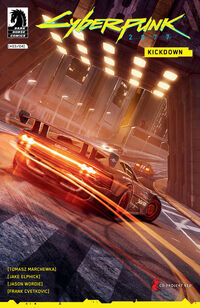 Cover image for Cyberpunk 2077: Kickdown #3 (DOFRESH Variant Cover)