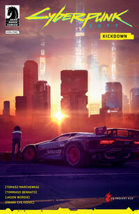 Cover image for Cyberpunk 2077: Kickdown #4 (DOFRESH Variant Cover)