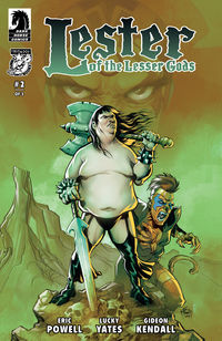 Cover image for Lester of the Lesser Gods #2 (Eric Powell Variant Cover)