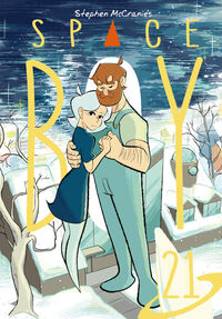 Cover image for Stephen McCranie's Space Boy Volume 21 TPB