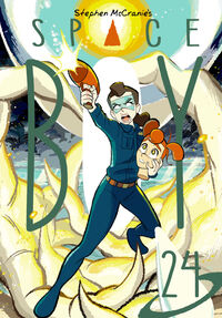Cover image for Stephen McCranie's Space Boy Volume 24 TPB