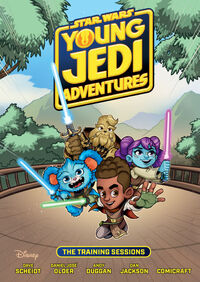 Cover image for Star Wars: Young Jedi Adventures--The Training Sessions HC