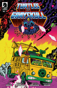 Cover image for Masters of the Universe/Teenage Mutant Ninja Turtles: Turtles of Grayskull #1 (Alexis Ziritt Variant Cover)