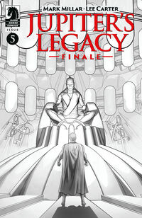 Cover image for Jupiter's Legacy: Finale #5 (Lee Carter Variant Cover)