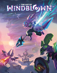 Cover image for The Art of Windblown HC