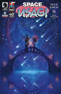 Cover image for Space Usagi: White Star Rising #3 (Jennifer L. Meyer Variant Cover)