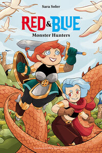 Cover image for Red & Blue: Monster Hunters TPB