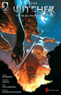 Cover image for The Witcher: The Bear and the Butterfly #1 (Mattia de Iulis Variant Cover)