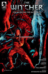 Cover image for The Witcher: The Bear and the Butterfly #1 (Aaron Campbell Variant Cover)